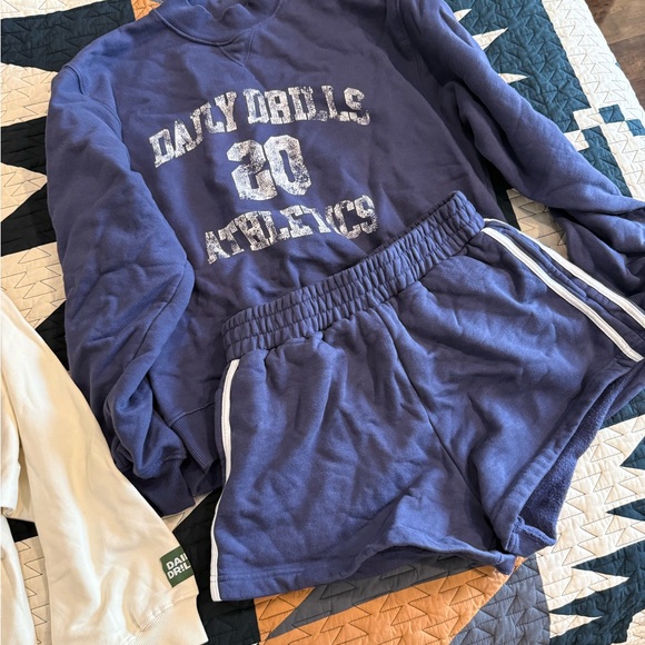 Daily Drills Sweaters - Daily Drills Navy Athletic Set